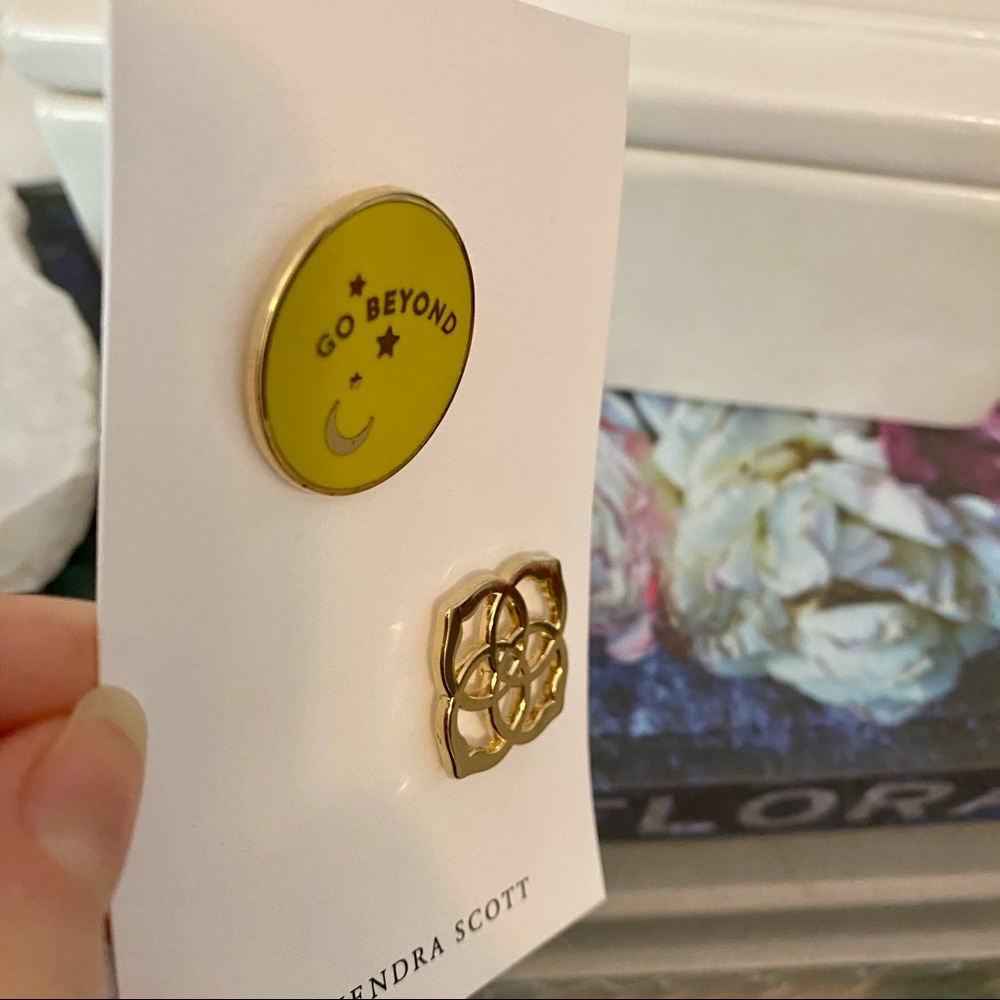 Kendra Scott Go Beyond & Logo pins - Picture 2 of 5